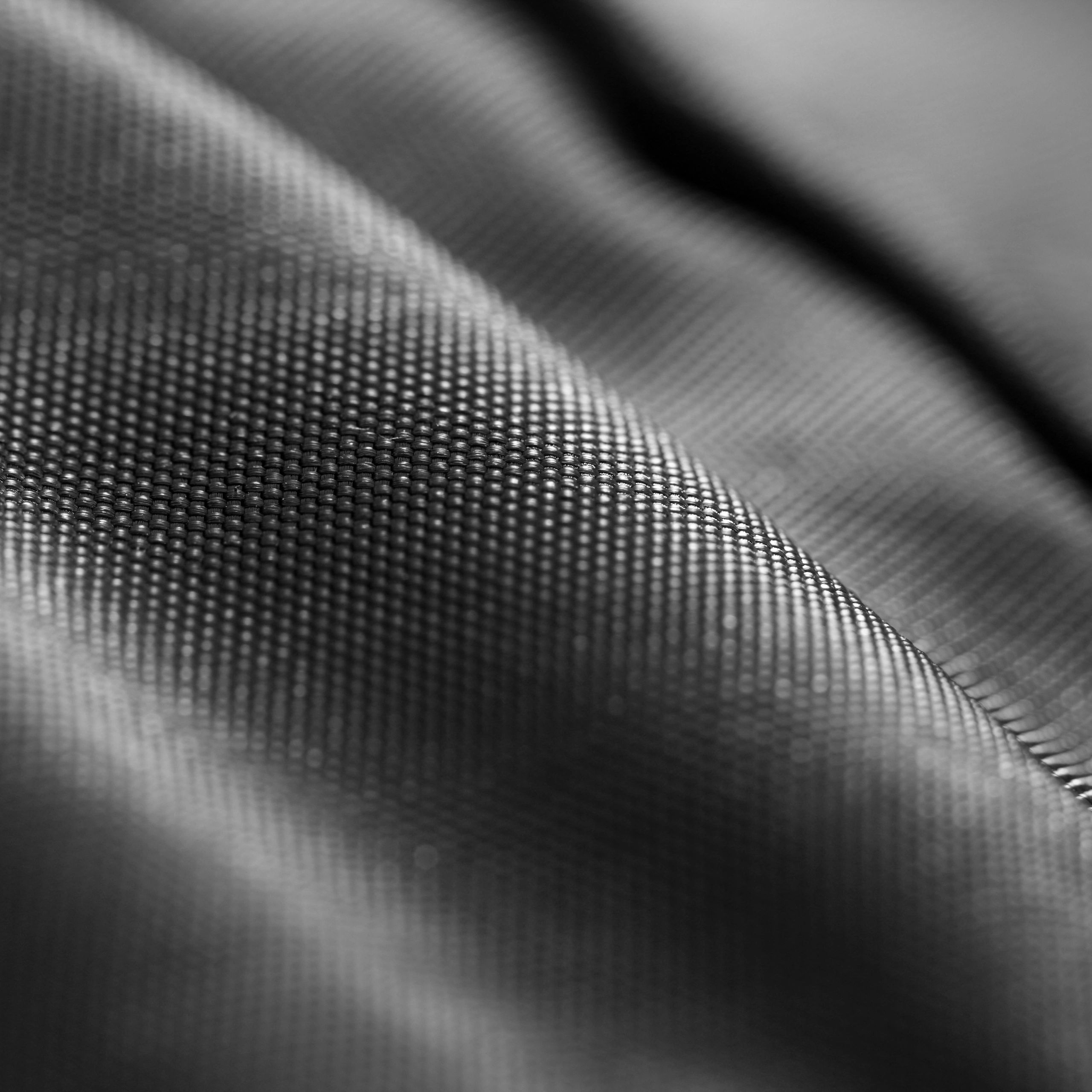 Close-up of modern technical sportswear fabric